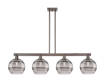 Arcadia Four Light Island Pendant in Oil Rubbed Bronze (405|7164IOBG55610SM)
