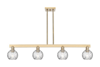 Arcadia Four Light Island Pendant in Champagne Bronze (405|7164ICBG12156)