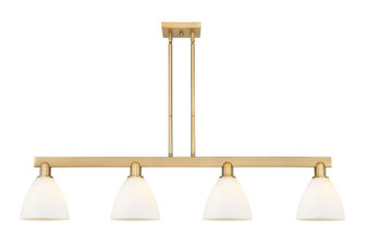Arcadia Four Light Island Pendant in Brushed Brass (405|7164IBBGBD751)
