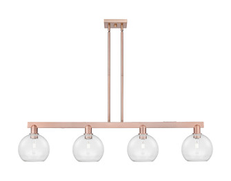 Arcadia Four Light Island Pendant in Antique Copper (405|7164IACG1228)