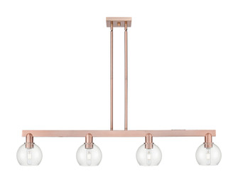 Arcadia Four Light Island Pendant in Antique Copper (405|7164IACG1226)