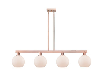 Arcadia Four Light Island Pendant in Antique Copper (405|7164IACG1218)