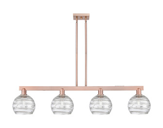 Arcadia Four Light Island Pendant in Antique Copper (405|7164IACG12138CL)