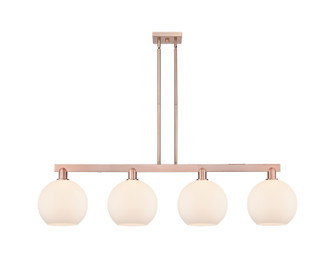 Arcadia Four Light Island Pendant in Antique Copper (405|7164IACG12110)