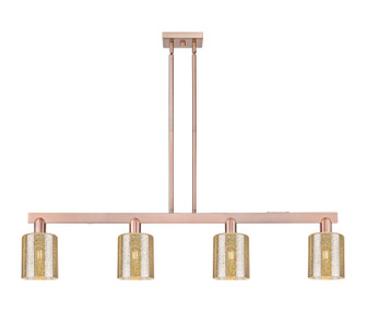 Arcadia Four Light Island Pendant in Antique Copper (405|7164IACG116)