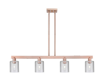 Arcadia Four Light Island Pendant in Antique Copper (405|7164IACG112)