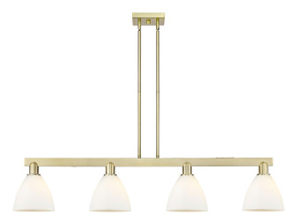 Arcadia Four Light Island Pendant in Antique Brass (405|7164IABGBD751)