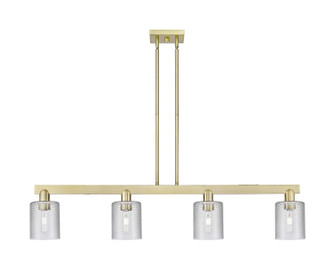 Arcadia Four Light Island Pendant in Antique Brass (405|7164IABG112)