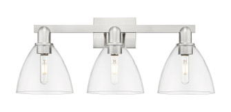 Arcadia Three Light Bath Vanity in Brushed Satin Nickel (405|7163WSNGBD752)