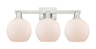 Arcadia Three Light Bath Vanity in Brushed Satin Nickel (405|7163WSNG1218)