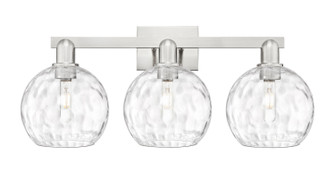Arcadia Three Light Bath Vanity in Brushed Satin Nickel (405|7163WSNG12158)