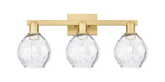 Arcadia Three Light Bath Vanity in Satin Gold (405|7163WSGG362)