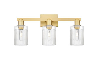 Arcadia Three Light Bath Vanity in Satin Gold (405|7163WSGG342)