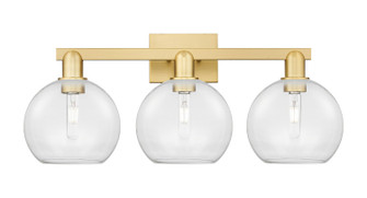 Arcadia Three Light Bath Vanity in Satin Gold (405|7163WSGG1228)
