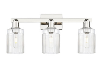 Arcadia Three Light Bath Vanity in Polished Nickel (405|7163WPNG342)