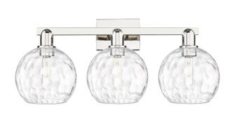 Arcadia Three Light Bath Vanity in Polished Nickel (405|7163WPNG12158)