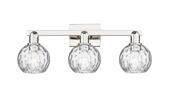 Arcadia Three Light Bath Vanity in Polished Nickel (405|7163WPNG12156)