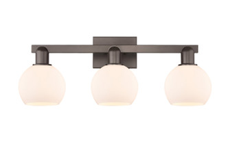 Arcadia Three Light Bath Vanity in Oil Rubbed Bronze (405|7163WOBG1216)