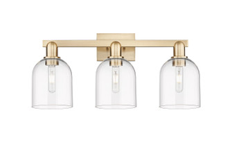 Arcadia Three Light Bath Vanity in Champagne Bronze (405|7163WCBG5586CL)