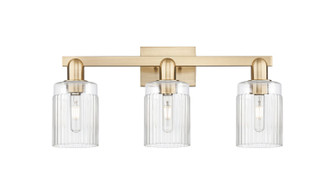 Arcadia Three Light Bath Vanity in Champagne Bronze (405|7163WCBG342)