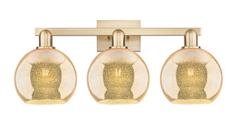 Arcadia Three Light Bath Vanity in Champagne Bronze (405|7163WCBG1288)