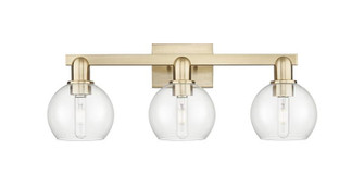 Arcadia Three Light Bath Vanity in Champagne Bronze (405|7163WCBG1226)