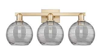 Arcadia Three Light Bath Vanity in Champagne Bronze (405|7163WCBG12138SM)