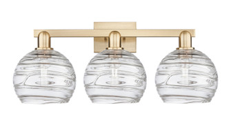 Arcadia Three Light Bath Vanity in Champagne Bronze (405|7163WCBG12138CL)