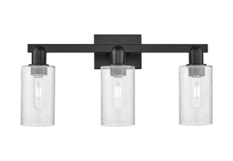 Arcadia Three Light Bath Vanity in Matte Black (405|7163WBKG804)