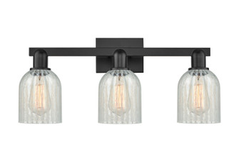 Arcadia Three Light Bath Vanity in Matte Black (405|7163WBKG2511)