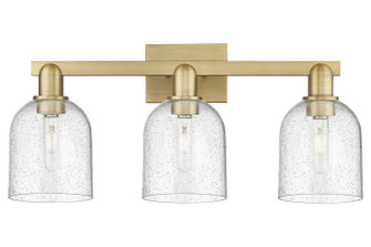 Arcadia Three Light Bath Vanity in Brushed Brass (405|7163WBBG5586SDY)