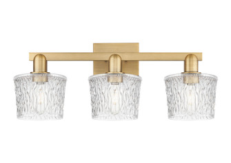 Arcadia Three Light Bath Vanity in Brushed Brass (405|7163WBBG402)