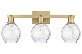 Arcadia Three Light Bath Vanity in Brushed Brass (405|7163WBBG362)