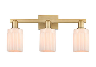 Arcadia Three Light Bath Vanity in Brushed Brass (405|7163WBBG341)