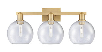 Arcadia Three Light Bath Vanity in Brushed Brass (405|7163WBBG1248)