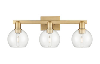 Arcadia Three Light Bath Vanity in Brushed Brass (405|7163WBBG1226)