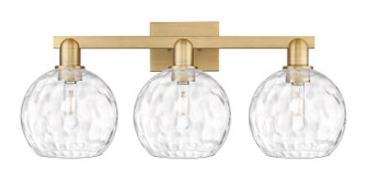 Arcadia Three Light Bath Vanity in Brushed Brass (405|7163WBBG12158)