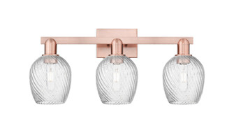 Arcadia Three Light Bath Vanity in Antique Copper (405|7163WACG292)