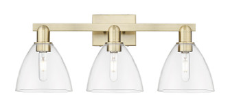 Arcadia Three Light Bath Vanity in Antique Brass (405|7163WABGBD752)