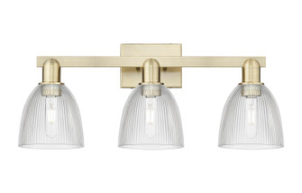 Arcadia Three Light Bath Vanity in Antique Brass (405|7163WABG382)