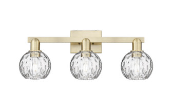 Arcadia Three Light Bath Vanity in Antique Brass (405|7163WABG12156)
