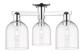 Arcadia Three Light Semi-Flush Mount in Polished Chrome (405|7163FPCG5586CL)