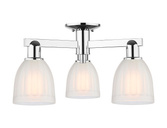 Arcadia Three Light Semi-Flush Mount in Polished Chrome (405|7163FPCG441)
