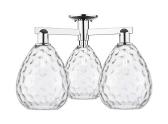 Arcadia Three Light Semi-Flush Mount in Polished Chrome (405|7163FPCG372)