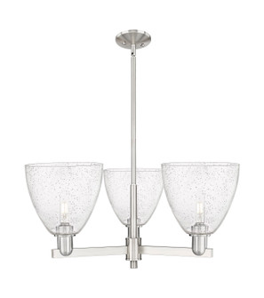Arcadia Three Light Pendant in Satin Nickel (405|7163CRSNGBD94)