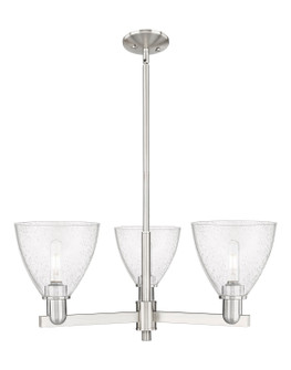 Arcadia Three Light Pendant in Satin Nickel (405|7163CRSNGBD754)