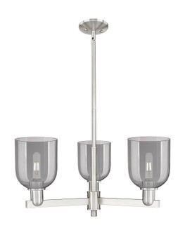 Arcadia Three Light Pendant in Satin Nickel (405|7163CRSNG5586SM)