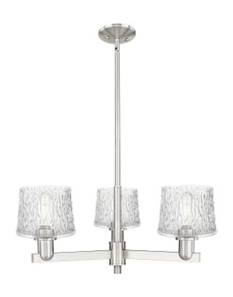 Arcadia Three Light Pendant in Satin Nickel (405|7163CRSNG402)