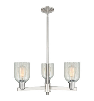 Arcadia Three Light Pendant in Satin Nickel (405|7163CRSNG2511)