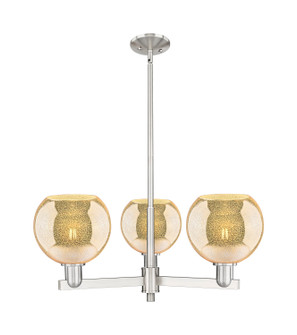 Arcadia Three Light Pendant in Satin Nickel (405|7163CRSNG1288)
